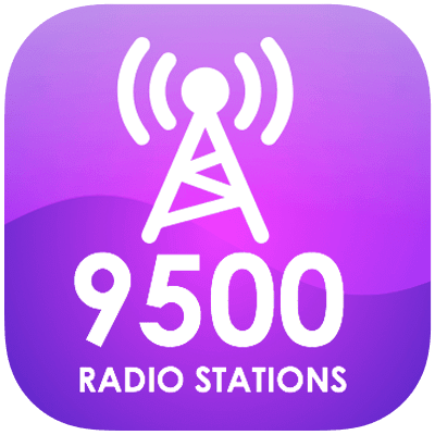 9,500 Radio Stations